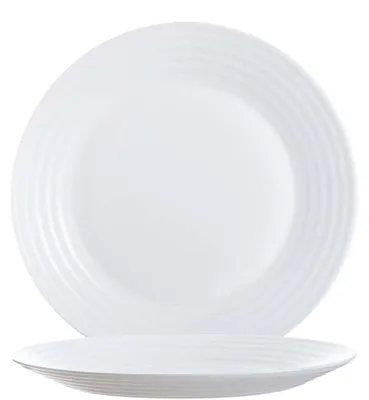 Produktbild von Stairo White Teller flach 19cm - 6 Stück