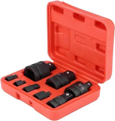 Immagine prodotto di Set di adattatori da 8 pezzi per ugelli e ugelli a vite - 1/4", 3/8", 1/2", 3/4", 1" - facile da usare - pratico nell'uso