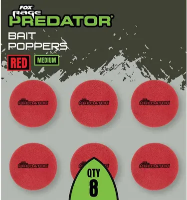 Image de Fox Rage Predator Bait Poppers rouge large