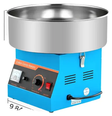 Image de Machine à barbe à papa, utilisation simple, protection contre la surchauffe, bleu