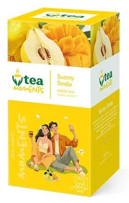Obrázek produktu pro Tea Moments Sunny Smile 39,6g (22 sáčků, zelený čaj)