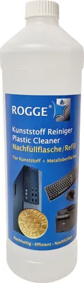 Produktbild von ROGGE sanfter Tastatur, Maus, PC-Reiniger für alle glatten Kunststoff-Metalloberflächen 1.000ml Anti-Statik-Effekt. Biologisch abbaubar, ohne Alkohol.