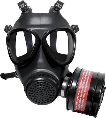 Obrázok produktu pre Celotvárový respirátor so 40 mm filtrom s aktívnym uhlím - zváranie, chemikálie, lakovanie