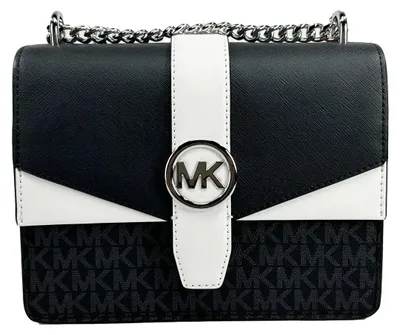 Produktbild von Michael Kors Greenwich Klappe Logo Colorblock schwarz