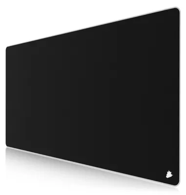 Produktbild von Titanwolf Gaming Mauspad XXXL 1200 x 600 x 3 mm, Speed Mousepad und Schreibtischauflage aus Stoff, rutschfeste Gummiunterseite, vernähter Rand, waschbar, schwarz-weiß