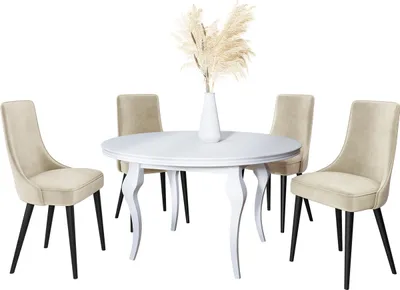 Produktbild von MIRJAN24 Stuhl Perla 3, 1 Stück, Polsterstuhl, Beine aus Metall, 50x46x89 cm, Wohnzimmer (Farbe: Magic Velvet 2250, Beine: Schwarz)