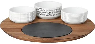 Produktbild von Räder Design Servierbrett Häppchenweise Rund (4-teilig)