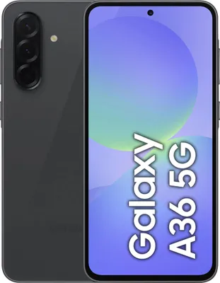 Produktbild von Samsung Galaxy A36 5G 8+256GB Black, Dual SIM, IP67, 195 g, 120 Hz, Globale Version