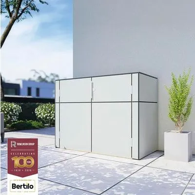 Obrázok produktu pre Bertilo HPL skrinka na spotrebiče Terasa - 6 mm biela