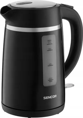 Image de Bouilloire électrique Sencor SWK 2710BK, 1,7 litre, 2200W, noire