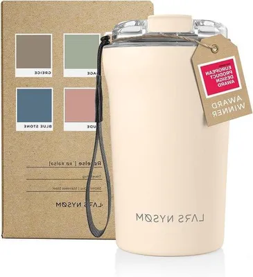 Image de Mug isotherme 380 ml en acier inoxydable Buttercream