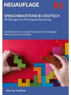 Produktbild von SPRACHBAUSTEINE B1 DEUTSCH 20 Übungen zur Prüfungsvorbereitung