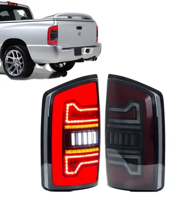 Immagine prodotto di Luci posteriori a LED, compatibili con Dodge Ram 2002-2005, peso 4 kg, 3400 lumen, tensione 12 V, struttura impermeabile