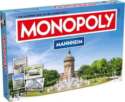 Produktbild von Monopoly - Mannheim Brettspiel Gesellschaftsspiel Spiel Cityedition Stadtedition