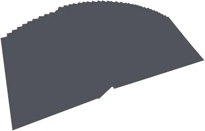 Produktbild von Folia 614/50 88, Anthrazit, Einfarbig, A4 (210 x 297 mm), 300 g/m², 50 Blätter, Deutschland