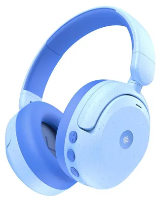 Zdjęcie produktu dla Słuchawki z redukcją szumów BTH20 dla dzieci, Bluetooth, kolor jasnoniebieski, idealne na podróże samolotem