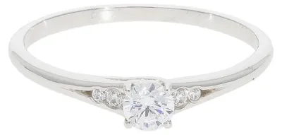 Produktbild von Ring Weißgold 333 Zirkonia JL39-07-0017 JuwelmaLux Größe 50