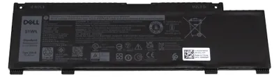 Produktbild von M4GWP Dell Akku 51Wh (3 Zellen)