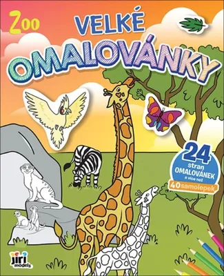 Obrázek produktu pro Velké omalovánky Zoo