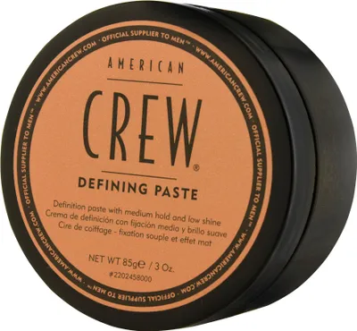 Immagine prodotto di American Crew Defining Paste, Pasta per capelli, Uomo, 85 g, Fissativo, Opaco, Dispenser