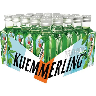 Produktbild von Kuemmerling Minzlikör 21%Vol. (25 x 0,02 l)