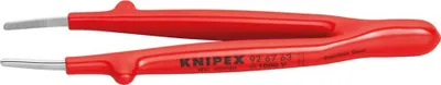 Produktbild von Knipex Praezisionspinzette Gerade IsolierungVDE, tauchisoliert in 145 mm - 92 67 63
