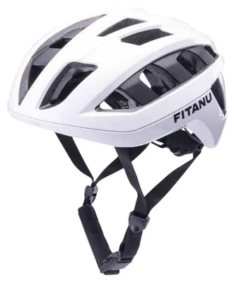 Zdjęcie produktu dla Fitanu – kask „Dinamico” dla mężczyzn/kobiet (unisex), tworzywo PC, pianka EPS, pianka PP15568 (L) (biały/beżowy)