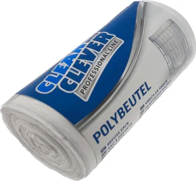 Produktbild von Robuste Müllbeutel 60-80L, 50 Stück weiß – Ideal für Gastronomie, Büro und Haushalt, 610x850mm