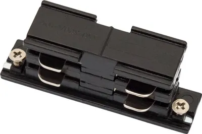 Produktbild von Spectrum LED SPS 2-Leitungsverbinder für 3-Phasen Stromschiene Adapter IP20 Schwarz gerade
