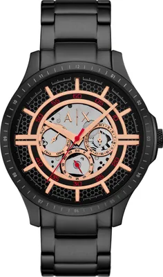 Image de Collection Armani Exchange multifonctions noir - homme