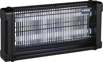 Zdjęcie produktu dla Lampa owadobójcza NOVEEN IKN30 Black 2x15W, obszar 120m², cicha praca
