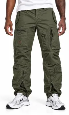 Produktbild von Hosen, Surplus-Modell, Infanterie-Cargo-Hose, Olivgrün - Größe M