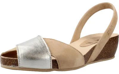 Produktbild von Ria Menorca Sandalen Modell 33201 für Damen in Silber Größe 10