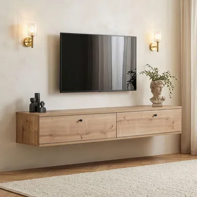 Produktbild von Skye Decor, Hochwertiger TV-Ständer (Elterncode) in Saphir-Eiche, 160 cm, modern
