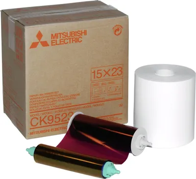 Produktbild von Mitsubishi Original CK 9523 Druckmaterial Rolle 15 x 23 cm, 270 Abzüge