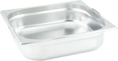 Produktbild von GN Behälter Gastronorm 2/3 100 mm mit Fallgriffe aus Edelstahl GVK ECO