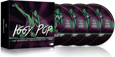 Produktbild von Iggy Pop Broadcast Collection 1977 - 1988. 4 CDs.
