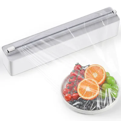 Folien- und Aludispenser, magnetisch, weiß, 36 cm