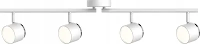 Produktbild von Polux KUBIK LED Deckenleuchte Schienensystem 4 Spots Weiß