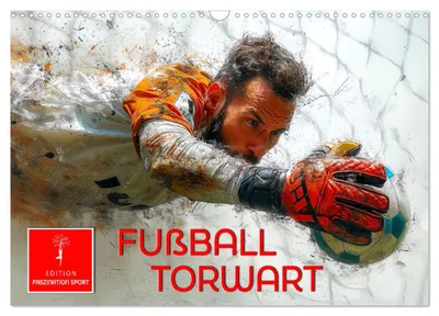 Produktbild von Fußball Torwart (Wandkalender 2027 DIN A3 quer), CALVENDO Monatskalender