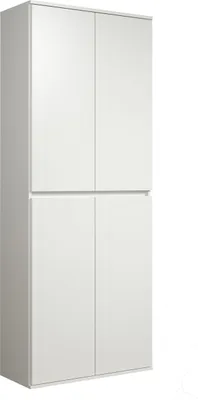 Produktbild von trendteam Nevada szafa wielofunkcyjna 4-drzwiowa biała, szer. / wys. / gł. ok. 74/191/34 cm