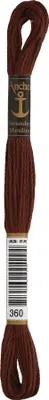 Produktbild von Anchor Sticktwist 4635000-00360 kaffeebraun Stickgarn, 100 % Baumwolle
