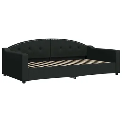 Obrázek produktu pro vidaXL Lůžko na denní spaní černé 100x200 cm Látka