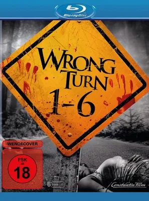 Produktbild von Wrong Turn 1-6 [Blu-ray] Horror FSK 18 Desmond Harrington