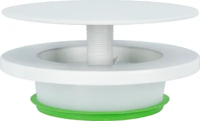 Produktbild von Anemostat Weiss 125 Zuluft Abluft Regulierung Gitter