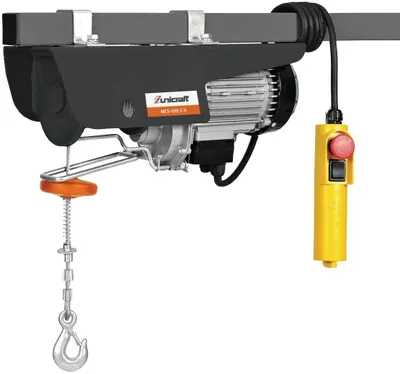 Image de UNICRAFT Palan à câble "MES 600-2 H "Mini palan électrique avec Totman