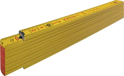 Produktbild von STABILA Gliedermaßstab 2 m Holz Type 707 Gelb
