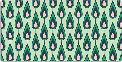 Produktbild von Schreibtischmatte Tischunterlage 100x50 cm Mauspad - Grüne Tränen