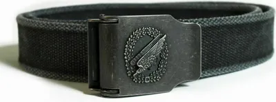 Immagine prodotto di MIL-TEC Cintura di sicurezza Para nera Cintura militare da paracadutista Cintura da pantaloni  100 cm