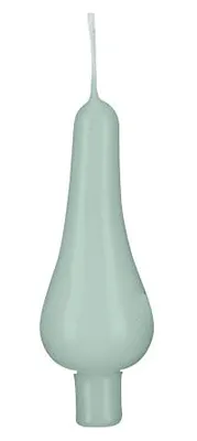 Produktbild von Baumkerzen Pariser Lichte Seafoam Seegrün 90 x Ø 30 mm, 10 Stück